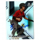 Blaze Alexander autograph